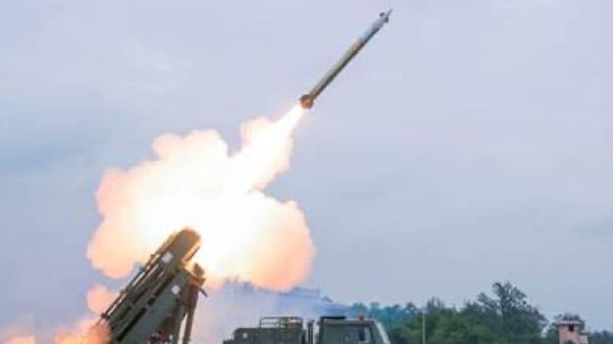 Pinaka Long Range Guided Rocket