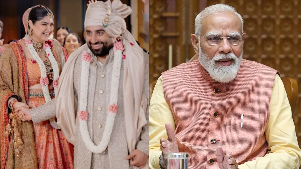 'वे जिंदगी में सच्चे पार्टनर की तरह...', PM मोदी ने बोनी कपूर की बेटी अंशुला कपूर और रोहन ठक्कर को दी बधाई, फिर क्यों कहा शुक्रिया? PM Modi Blesses Anshula Kapoor-Rohan Thakkar