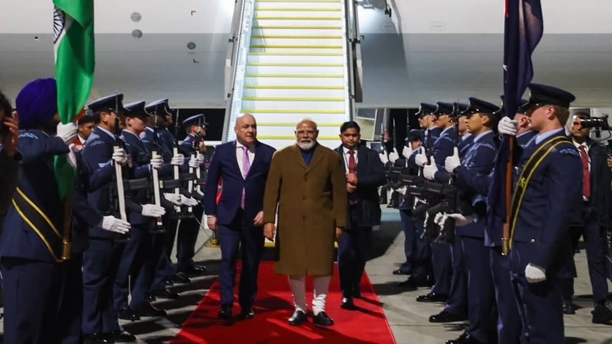 PM Modi Gets Guard Of Honour In Auckland, To Hold Talks With New Zealand PM Luxon