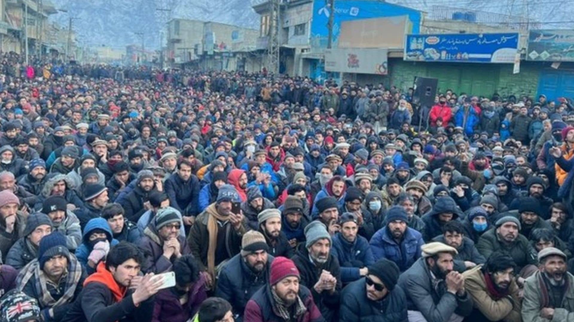 PoK Protest