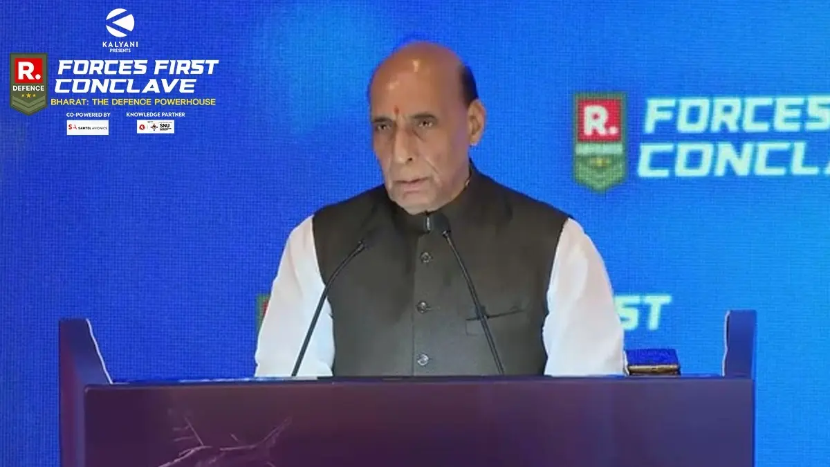 ‘Previous Govts Didn’t Believe in India’s Defence Potential, Focused More on Importing’: Rajnath Singh at Forces First Conclave ‘Previous Govts Didn’t Believe in India’s Defence Potential, Focused More on Importing’: Rajnath Singh at Forces First Conclave