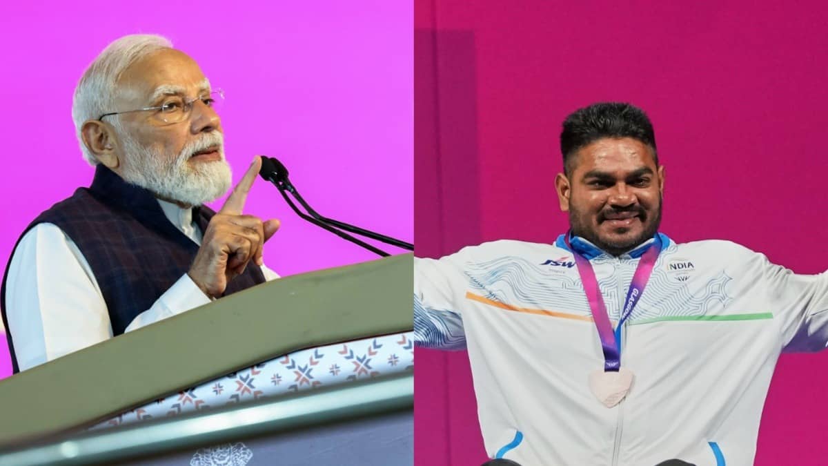 Prime Minister Narendra Modi and Jhandu Kumar