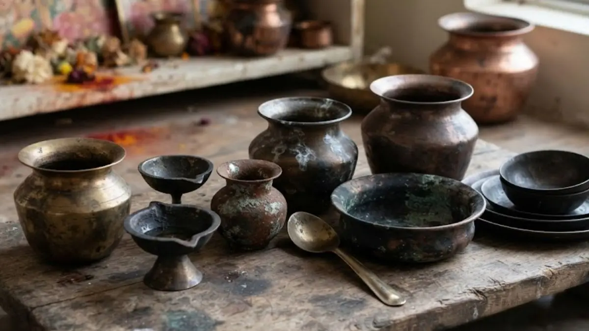Cleaning Puja Utensils: सावन से पहले सिर्फ 5 मिनट में शीशे की तरह चमकेंगे पूजा के बर्तन, जान लें यह जादुई घरेलू राज puja bartan safai