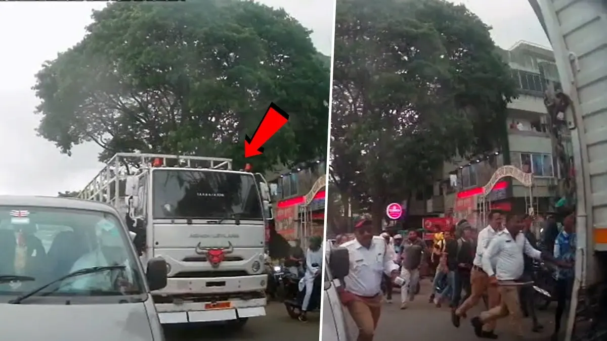 Caught On Cam: Drunk Minor Rams Tempo Into Multiple Vehicles In Pune's Hadapsar Area; 3 Injured Pune Shocker: Drunk Minor Rams Tempo Into Multiple Vehicles In Hadapsar Area, Sparking Outrage; 3 Injured