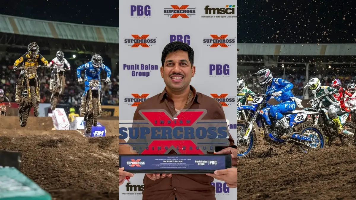 Punit Balan Group Joins Indian Supercross Racing League Season 3 With New Franchise Team Punit Balan Group Joins Indian Supercross Racing League Season 3
