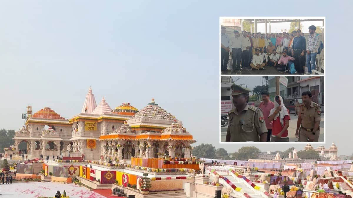 Ram Mandir Theft Row: Accused Avinash Confronted with CCTV; Suspicious Photo Outside Counting Room Raises Security Questions