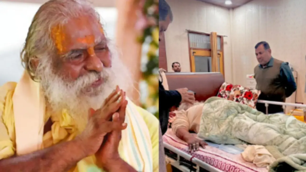 राम मंदिर चढ़ावा चोरी पर बवाल के बीच जन्मभूमि तीर्थ क्षेत्र ट्रस्ट के अध्यक्ष महंत नृत्य गोपाल दास की बिगड़ी तबीयत, मेदांता में भर्ती Ram Temple Trust chief Mahant Nritya Gopal Das hospitalised in Lucknow due to infection
