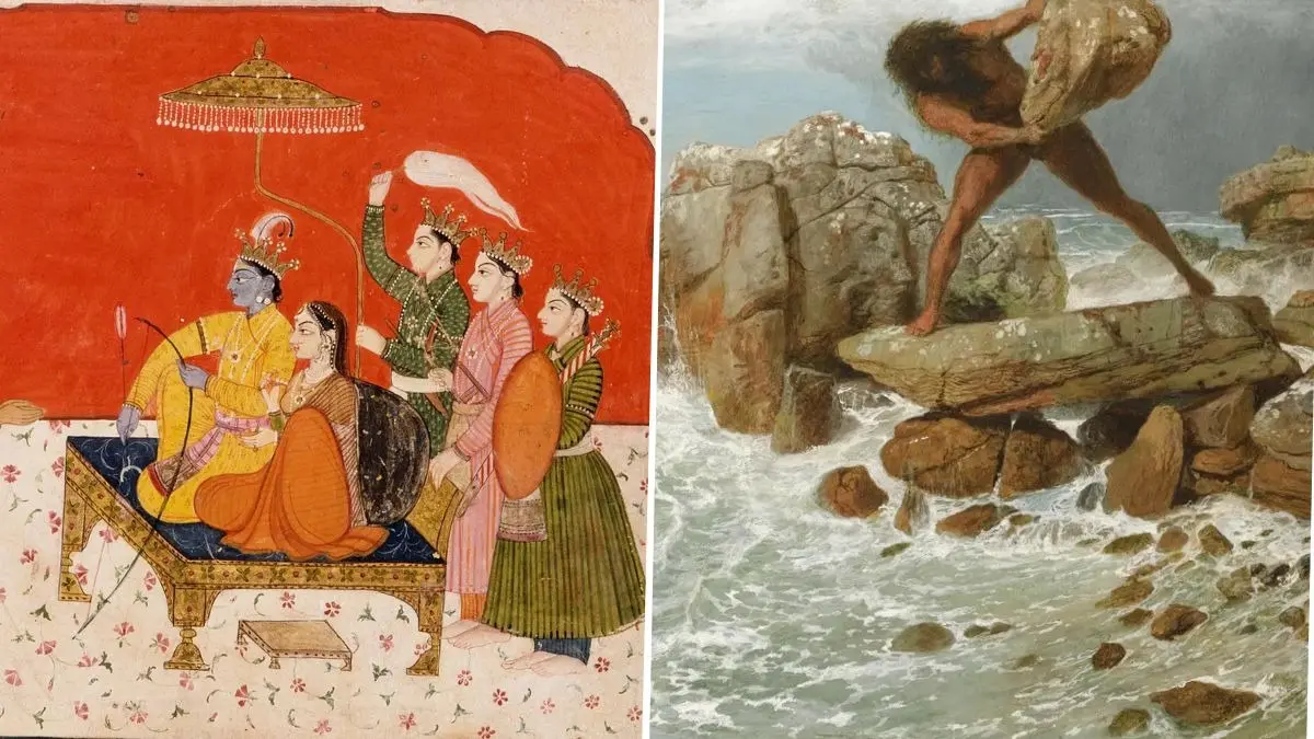 The Odyssey And Ramayana Have Several Thematic Commonalities, But Which Epic Originated First Ramayana and The Odyssey commonality