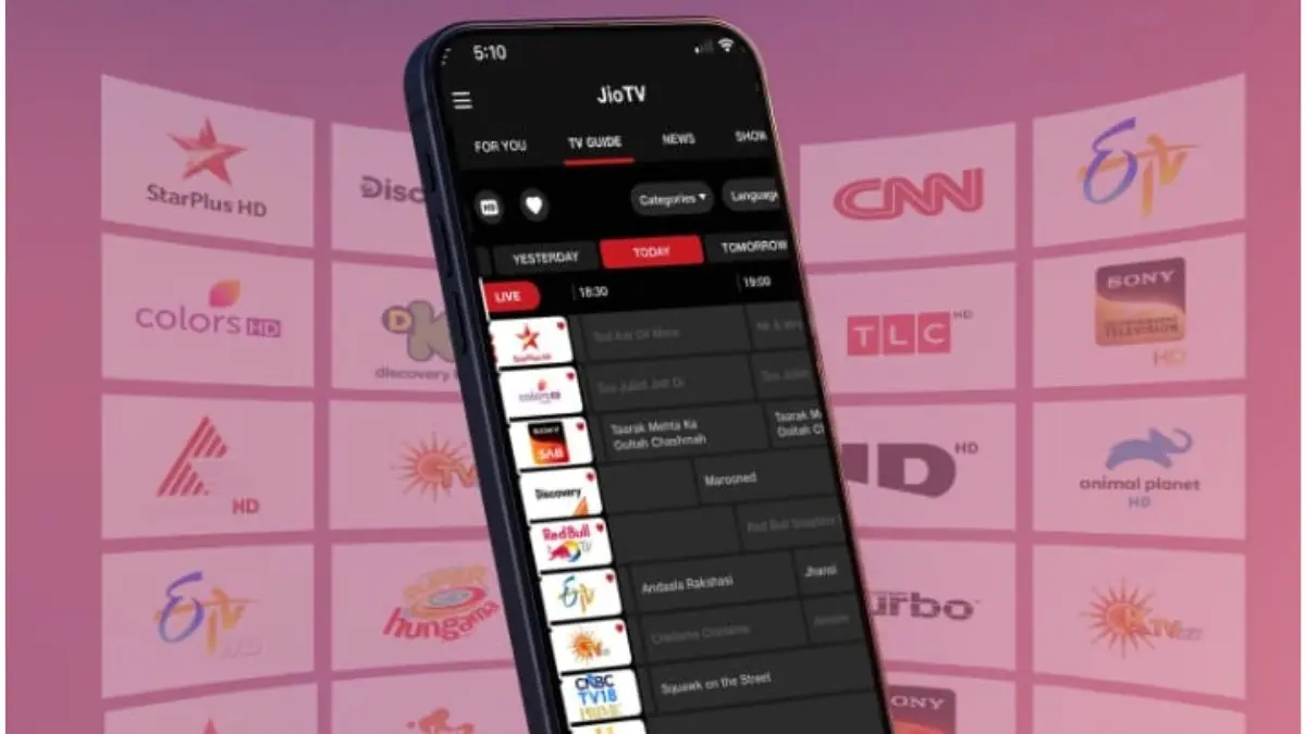 Reliance Jio Launches New ₹55 Entertainment Pack With 1,000+ Live TV Channels on Mobile reliance jio