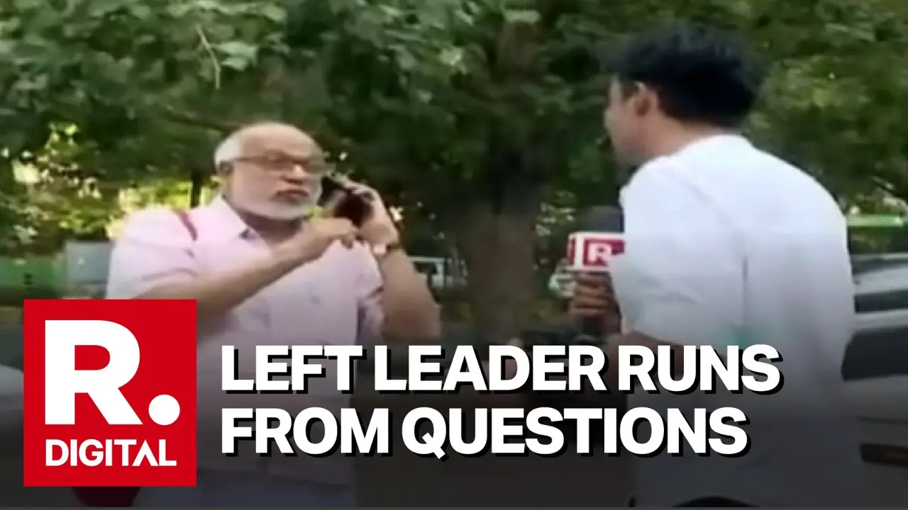 Republic Confronts CPI(M) Over Alleged China, CJP Links; Senior Left Leader Evades Questions on Camera Republic Confronts CPI(M) Over Alleged China, CJP Links; Senior Left Leader Evades Questions on Camera