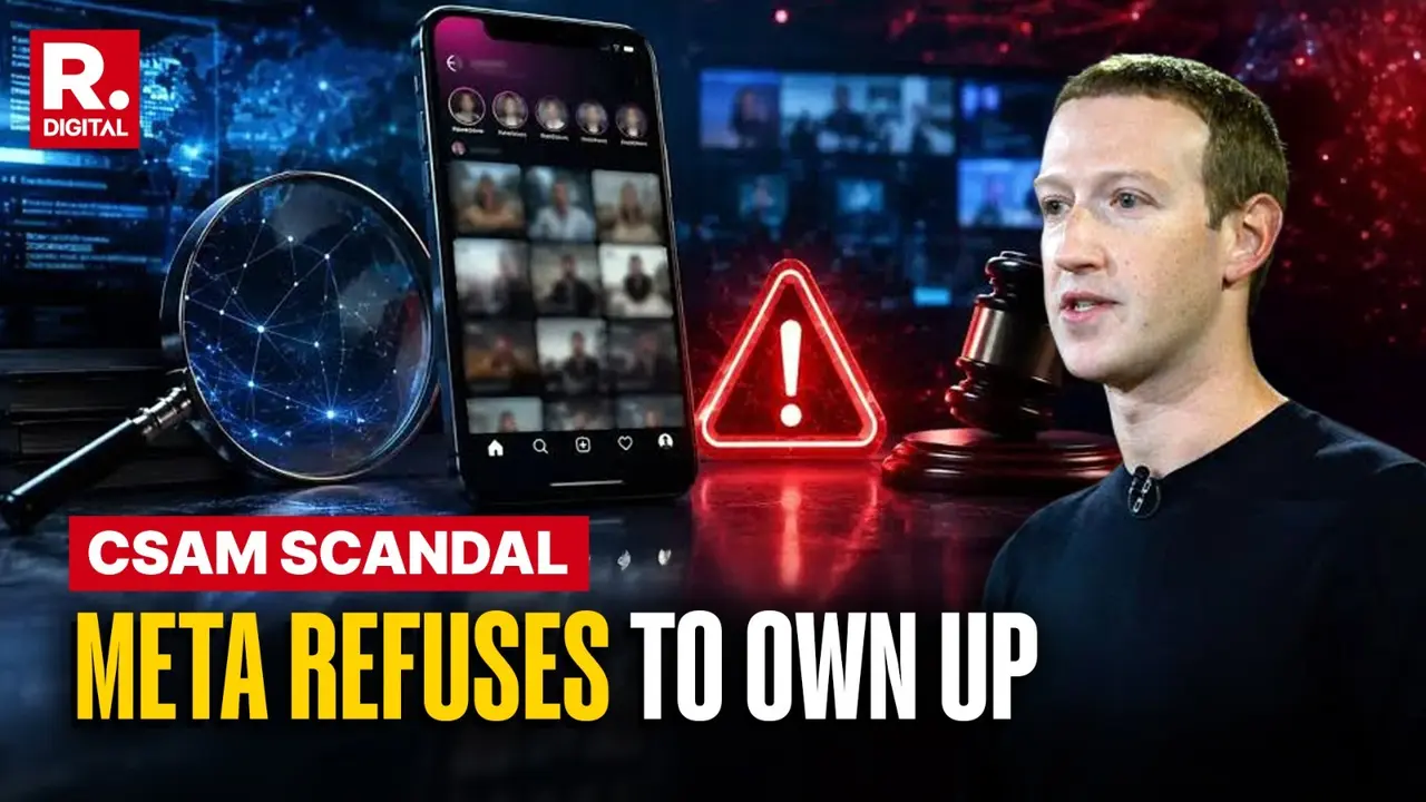 Republic Investigation Forces Meta Response: Zero Accountability, Tough Questions On CSAM Ducked | Key Concerns Remain Unanswered Republic Investigation Forces Meta Response: Tech Giant Ducks Tough Questions, Accountability Missing | Key Concerns Remain Unanswered