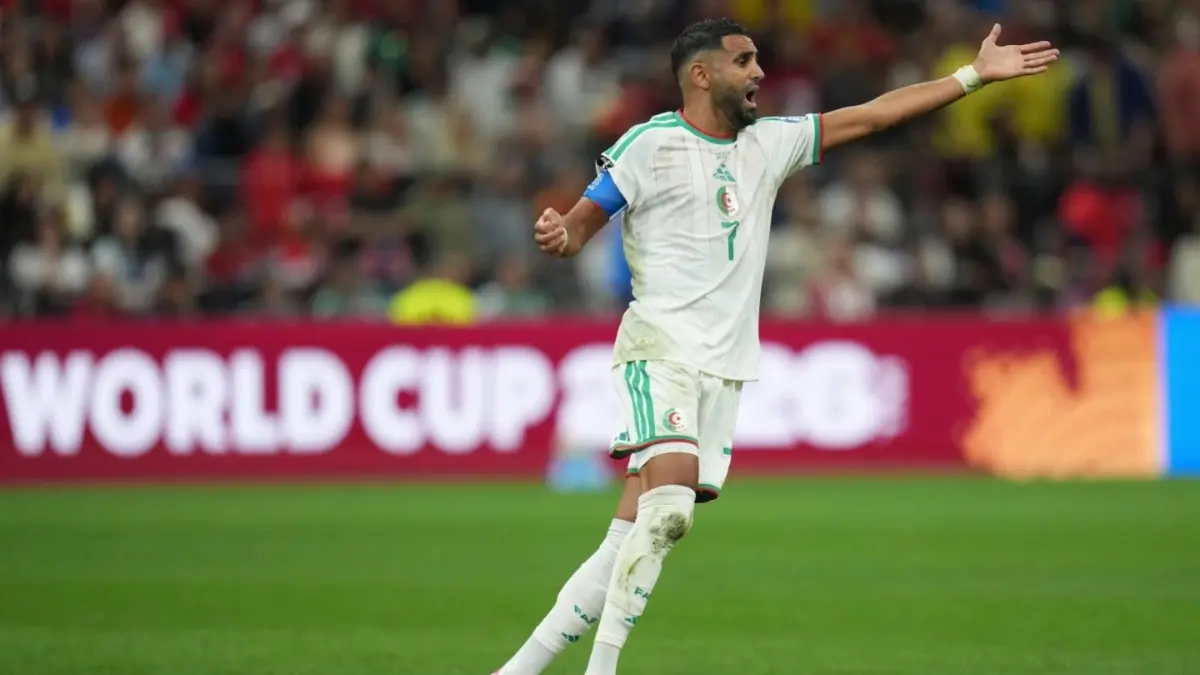 Riyad Mahrez Retires From International Football After Algeria's Elimination From FIFA World Cup 2026 Riyad Mahrez during FIFA World Cup 2026