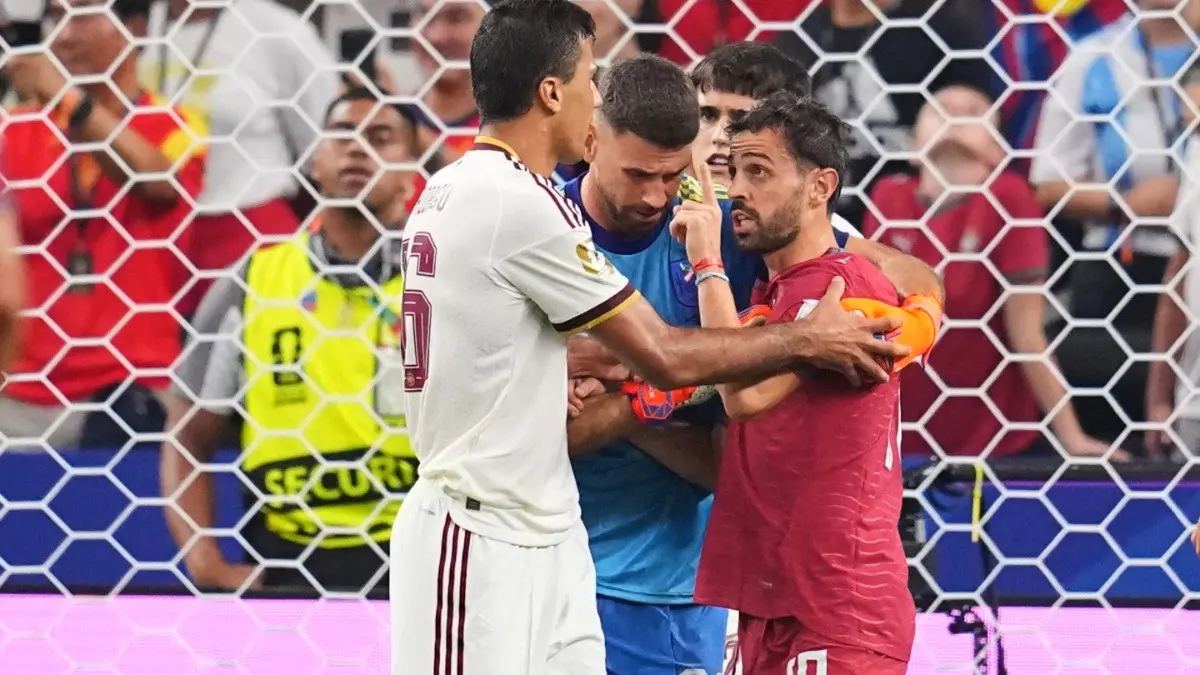 Rodri Apologises To Longtime Man City Teammate Bernardo Silva After Heated Exchange As Spain Beat Portugal At FIFA World Cup 2026 Rodri and Bernardo Silva