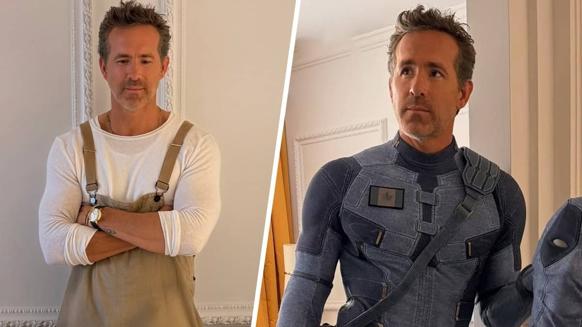 Ryan Reynolds appeared at SDCC in a new Deadpool suit