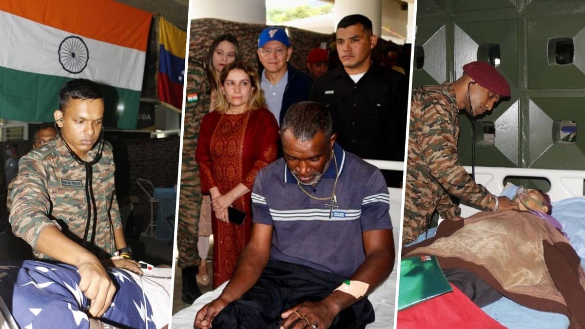 ‘Sample of Brotherhood’: Indian Army Field Hospital in Venezuela Treats Hundreds Daily After Devastating Earthquake