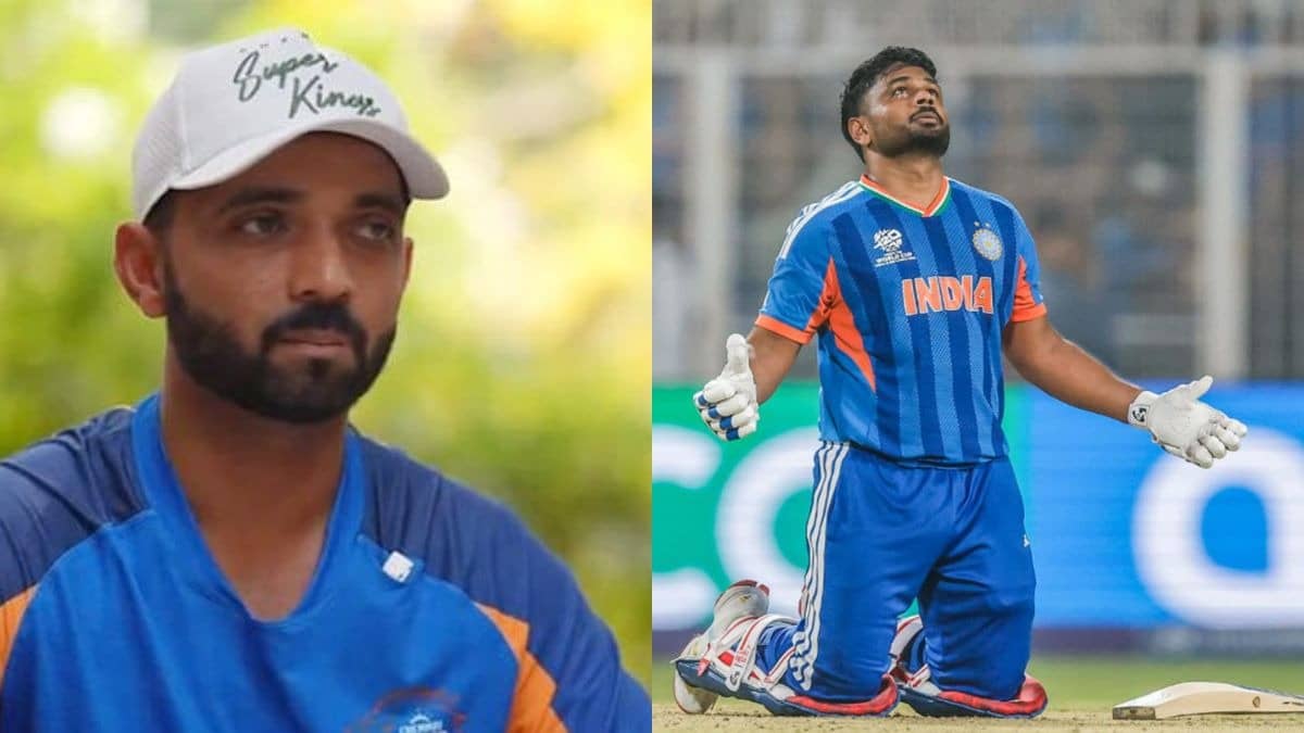 'आश्चर्य है कि टी20 वर्ल्ड कप का हीरो जिम्बाब्वे दौरे में नहीं', संजू सैमसन के समर्थन में उतरे अजिंक्य रहाणे