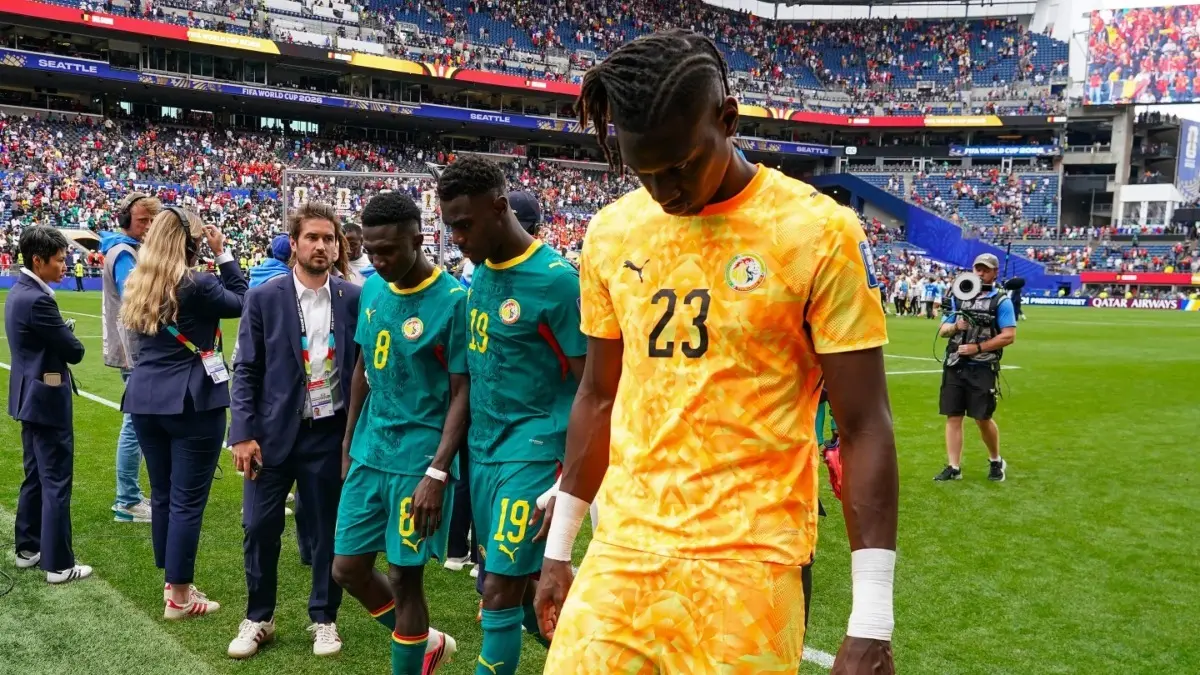 Outcry In Senegal After Football Federation Chief Claims FIFA World Cup Team Doctor Is A Gynecologist Senegal players leave the pitch after Belgium match