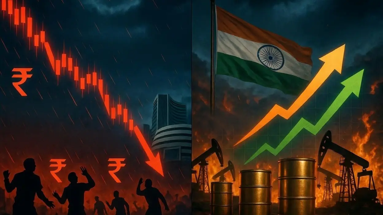 Sensex, Nifty End Lower As Oil Price Surge And Weak Global Cues Weigh On Sentiment Sensex, Nifty End Lower As Oil Price Surge And Weak Global Cues Weigh On Sentiment