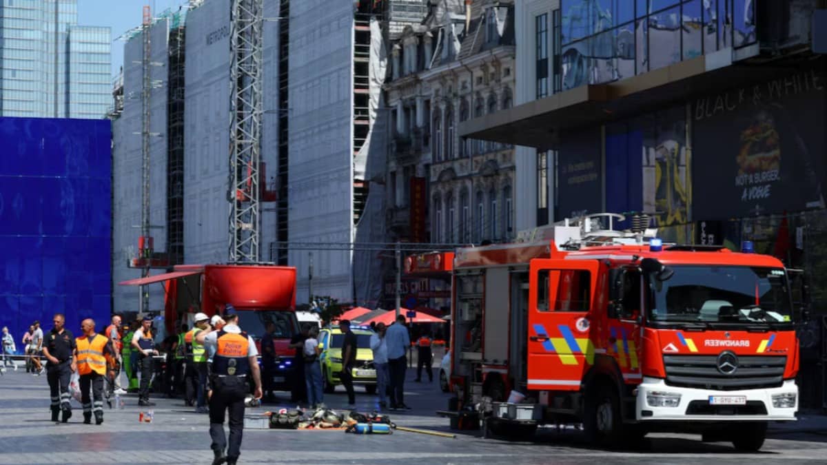 Several Dead in Fire at Brussels Construction Site, Authorities Say