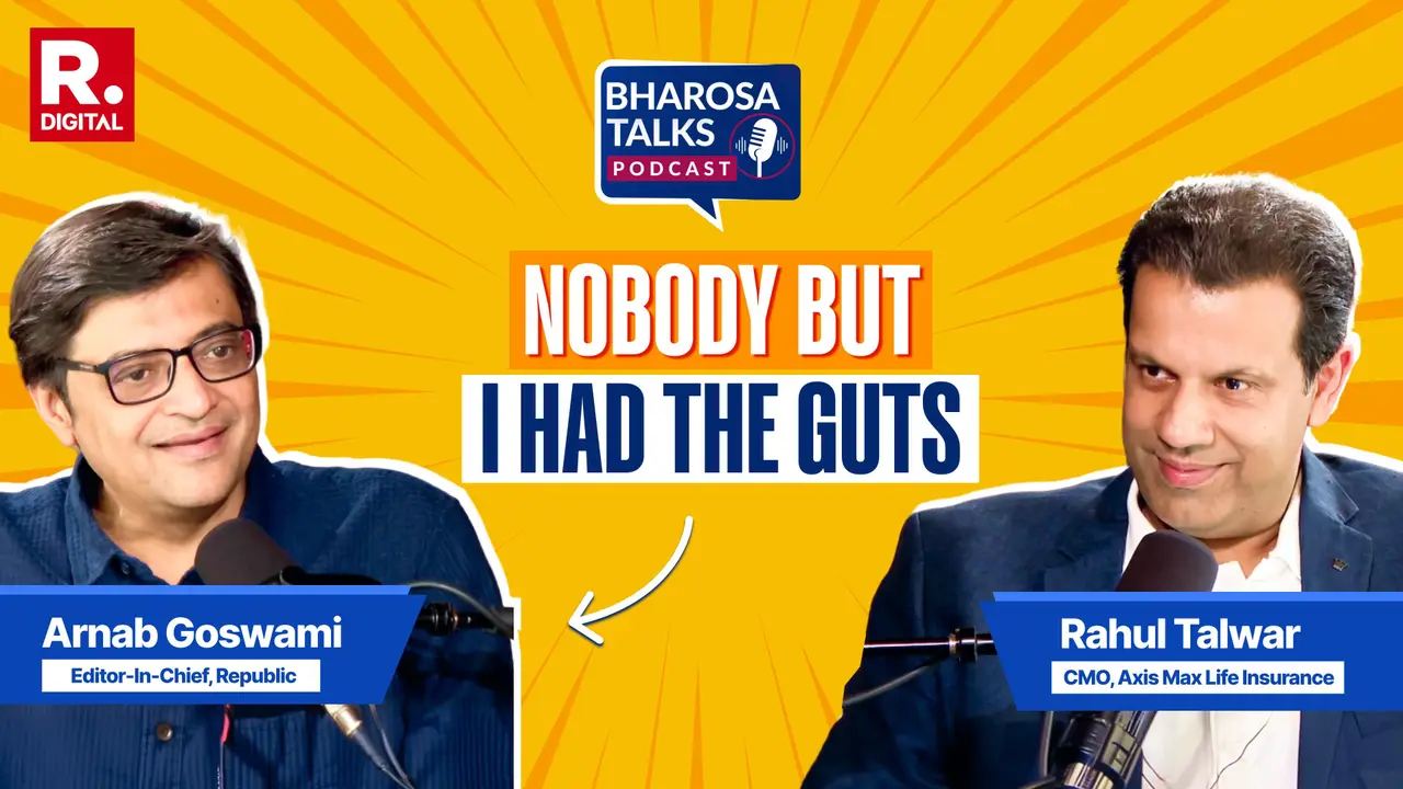 'Simple Living, High Thinking': Arnab Opens Up on Nation First, Journalism and the Journey Behind Republic in Bharosa Talks Podcast 'Simple Living, High Thinking': Arnab Opens Up on Nation First, Journalism and the Journey Behind Republic in Bharosa Talks Podcast