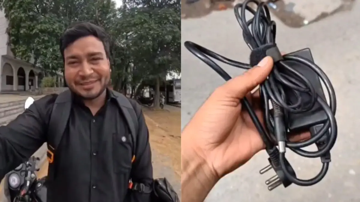 'Sleep 10 Hrs, Watch Reel, Tell That Idiot to ...': Uber Driver Delivers Father's Taunt Along With Charger, Video Goes Viral | WATCH 'Sleep 10 Hrs, Watch Reel, Tell That Idiot to ...': Uber Driver Delivers Father's Taunt Along With Charger, Video Goes Viral | WATCH