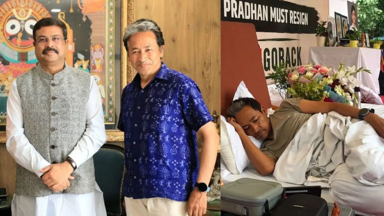 From Praise to Protest: Old Tweet of Sonam Wangchuk Appreciating Dharmendra Pradhan Resurfaces Social Media Users Unearth 2023 Tweet of Sonam Wangchuk Praising Dharmendra Pradhan