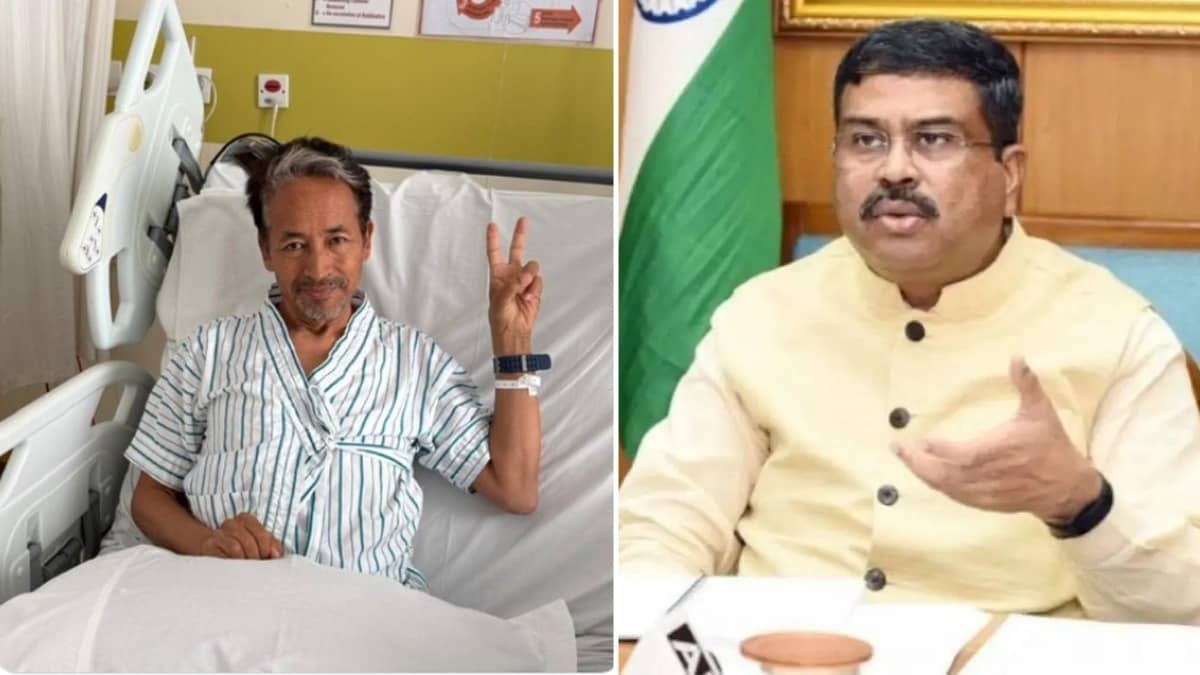 Sonam Wangchuk & Dharmendra Pradhan