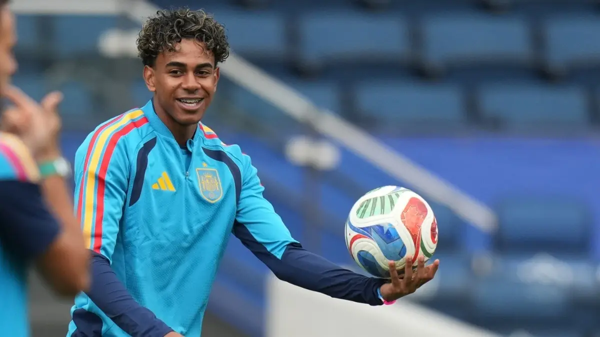 Spain vs Austria Live Streaming: When And Where To Watch FIFA World Cup 2026 In India? Spain's Lamine Yamal during training ahead of Austria clash