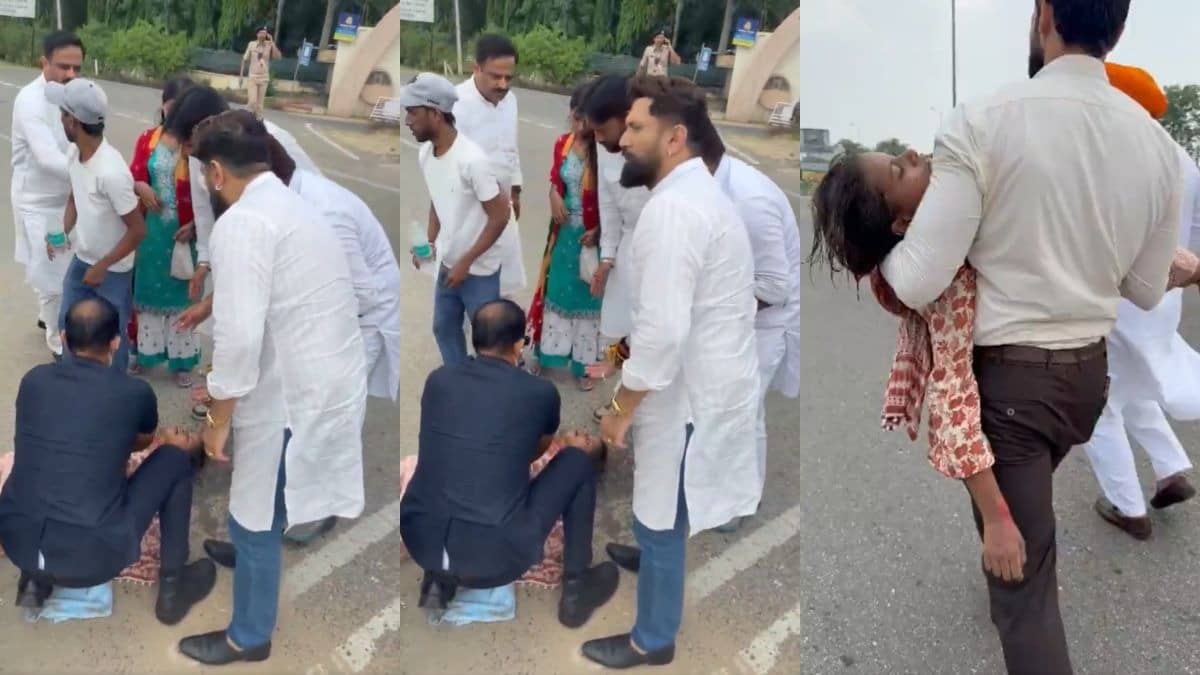 ‘Stop The Convoy!’: Chirag Paswan Halts VIP Motorcade To Help Injured Woman In Punjab, Internet Says ‘This Is Leadership’ | Watch Viral Video