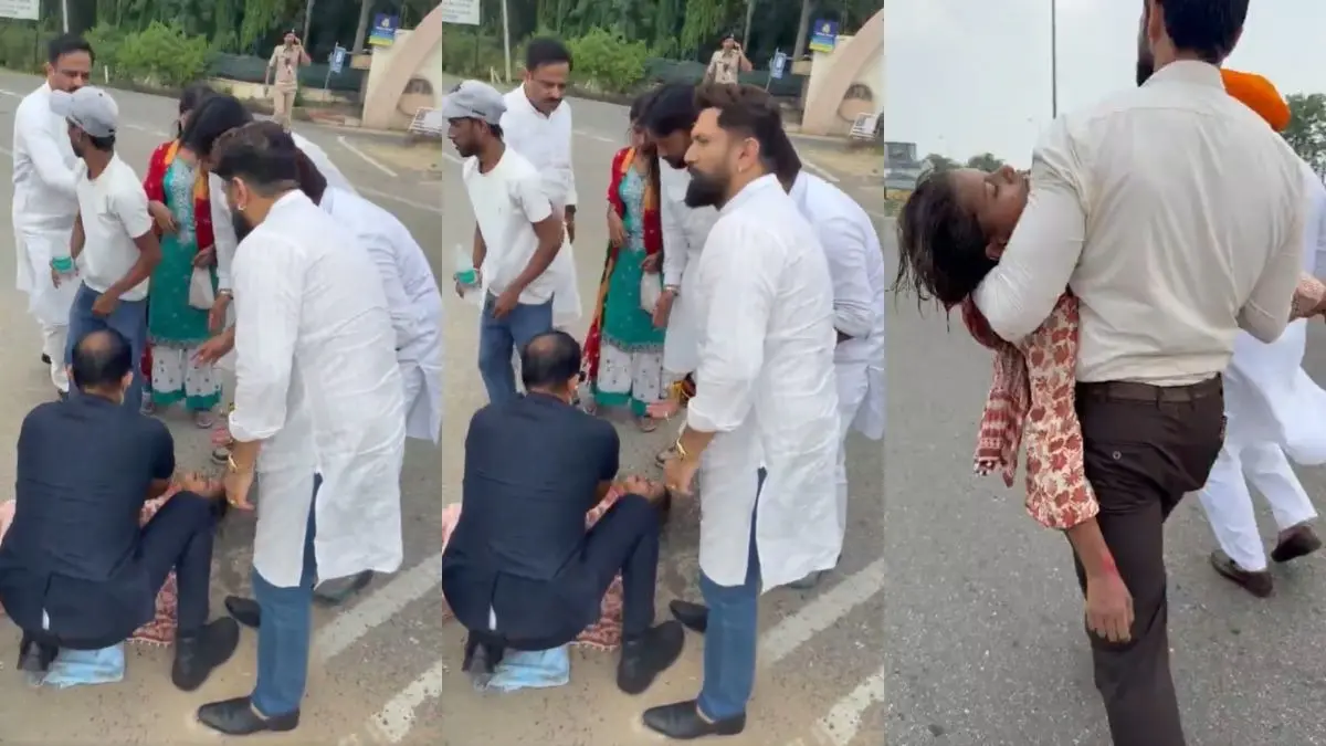 ‘Stop The Convoy!’: Chirag Paswan Halts VIP Motorcade To Help Injured Woman In Punjab, Internet Says ‘This Is Leadership’ | Watch Viral Video ‘Stop The Convoy!’: Chirag Paswan Halts VIP Motorcade To Help Injured Woman In Punjab, Internet Says ‘This Is Leadership’ | Watch Viral Video