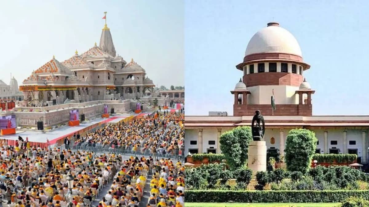 Supreme Court issues notice to the Centre, UP government, and Trust in Ram Mandir donation case