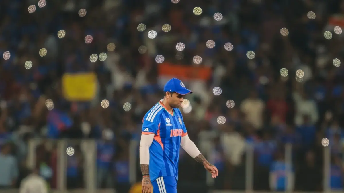 Suryakumar Yadav Backs Team India, Dismisses Fake Statement Circulating Online: 'They Will Always Have My Full Support' Suryakumar Yadav during T20 World Cup 2026
