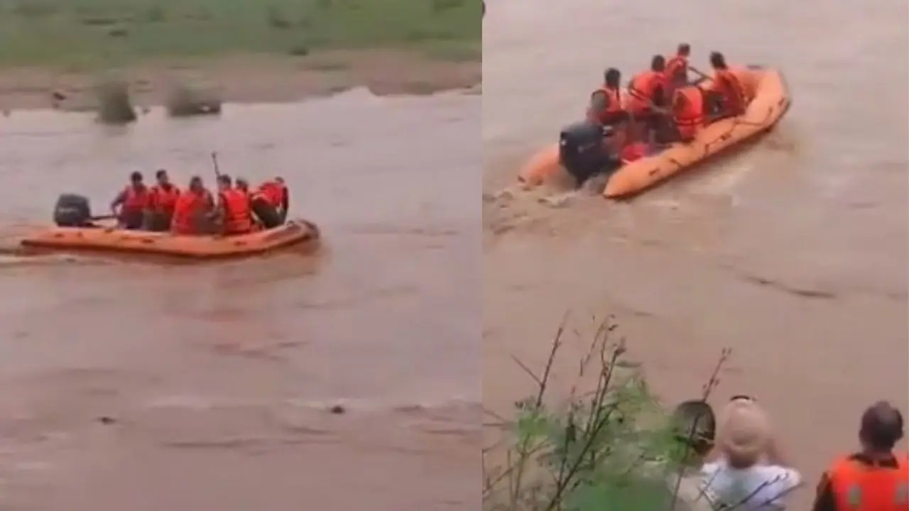 Flood Threat in Jammu: SDRF Urges Immediate Evacuation as Tawi Swells Past Danger Level Tawi River Breaches Danger Mark