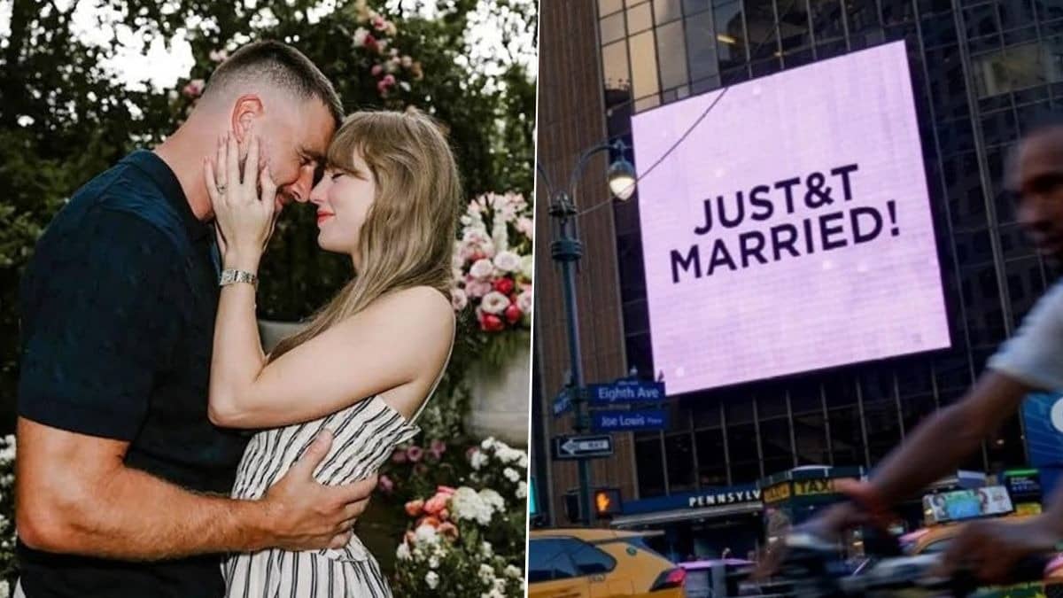 Taylor Swift-Travis Kelce are now married