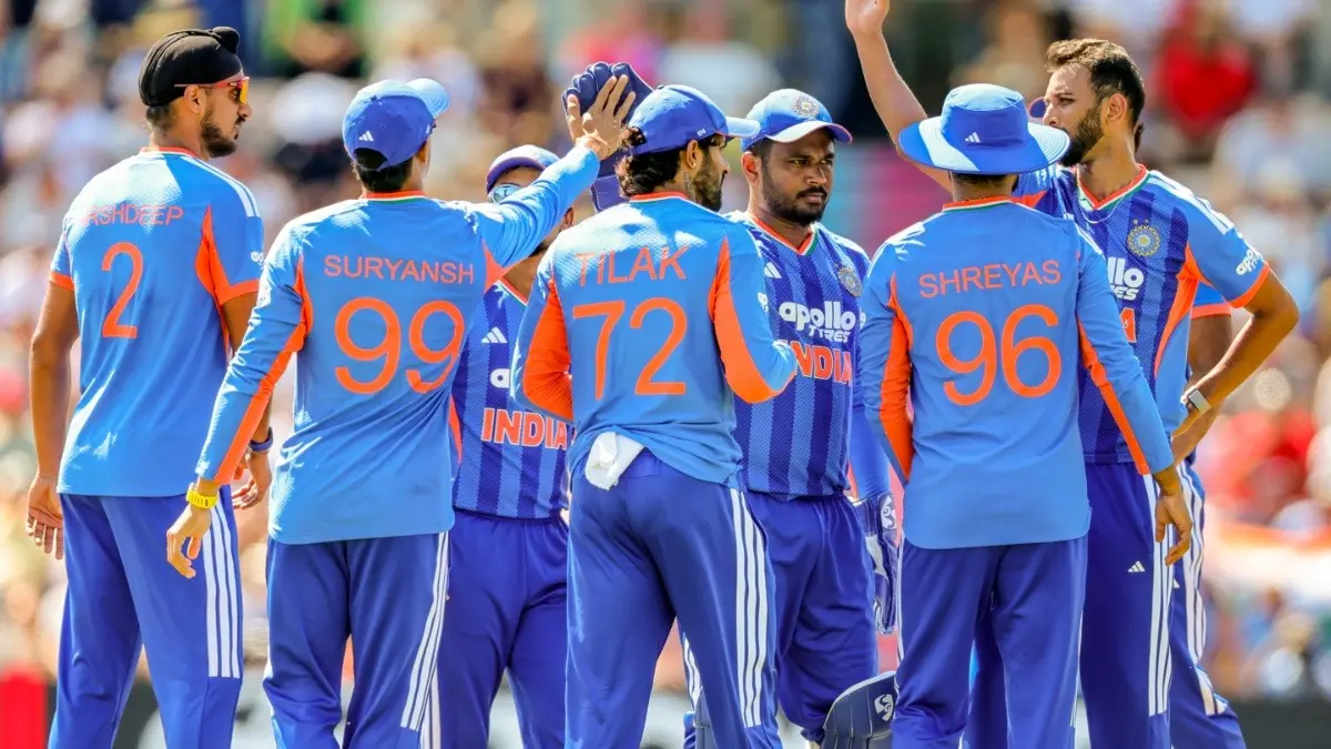 Shreyas Iyer-led India Reclaim No. 1 T20I Ranking After Sealing Series Against Zimbabwe Team India celebrate after taking a wicket against England in 5th T20I