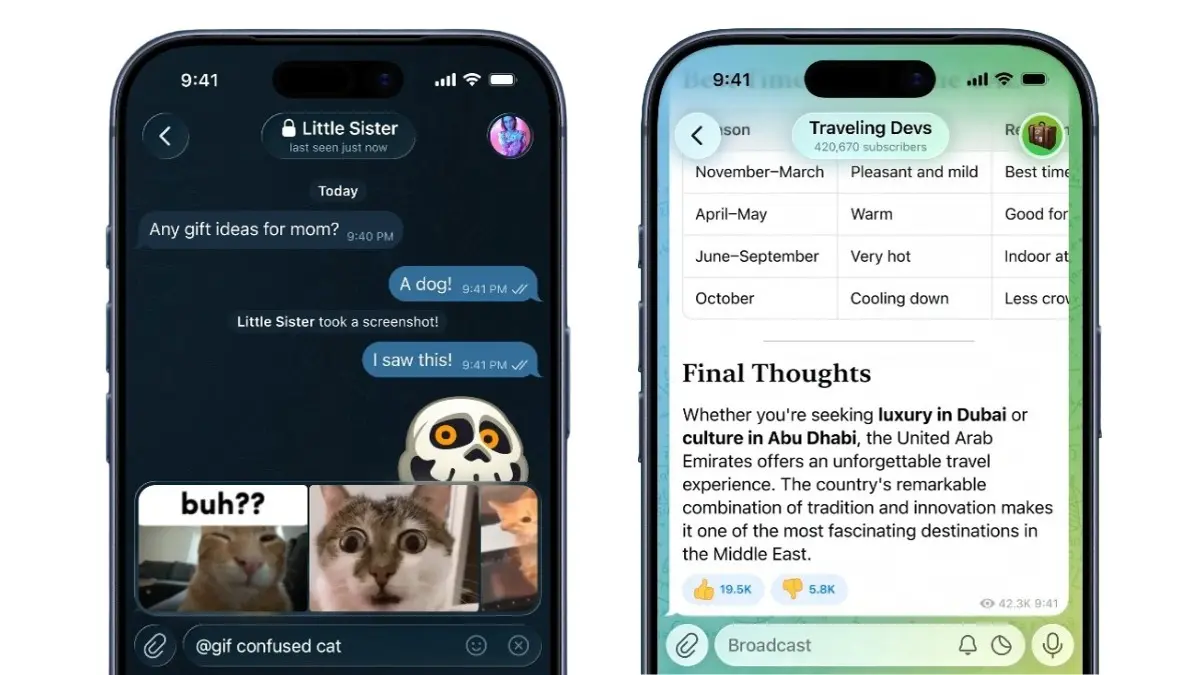 Telegram Rolls Out Communities, Rich Text Editor and Private Bot Messages in Major Update telegram