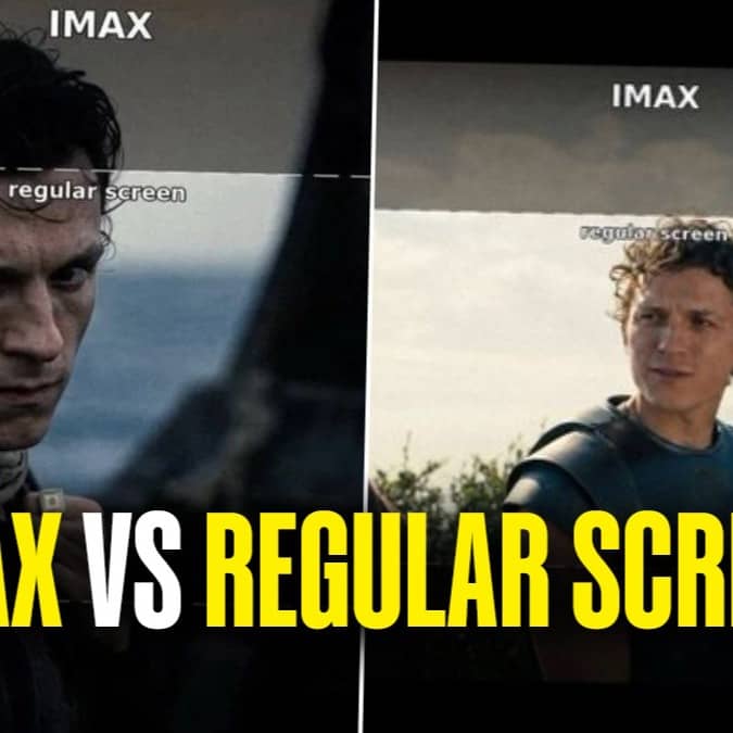 The Odyssey: IMAX vs Regular Screen