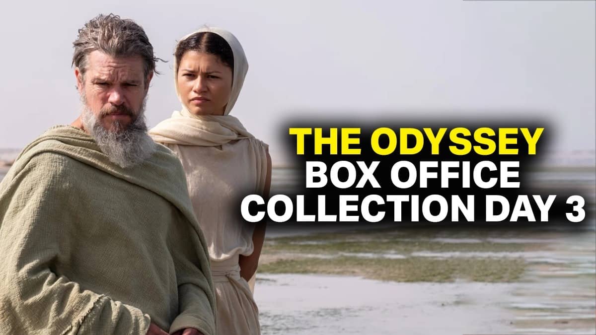 The Odyssey is directed by Christopher Nolan