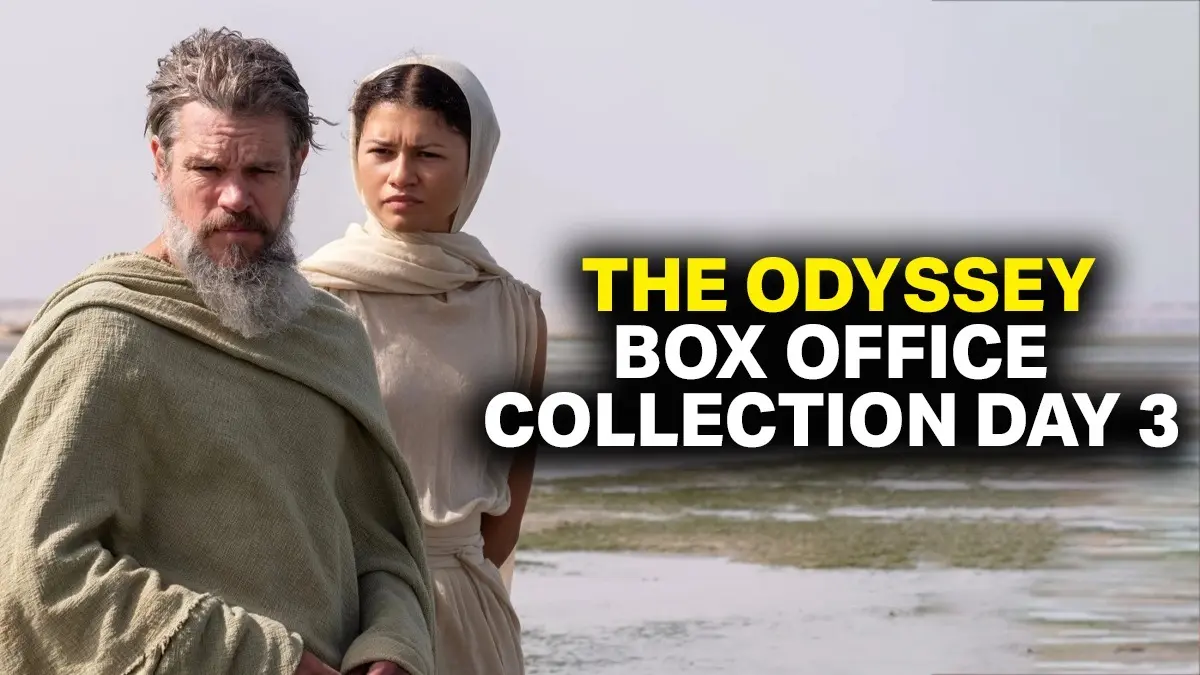 The Odyssey Box Office Collection Day 3: Matt Damon Starrer Concludes Opening Weekend With ₹61 Crore Biz In India The Odyssey is directed by Christopher Nolan