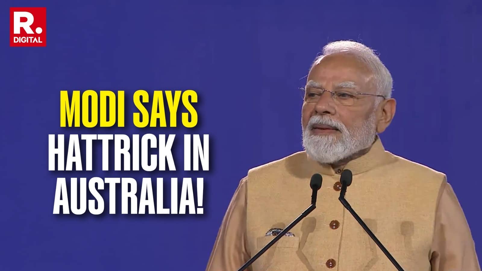 'This Show Is Houseful. It Is A Blockbuster': PM Modi Addresses 30,000-Strong Crowd In Melbourne