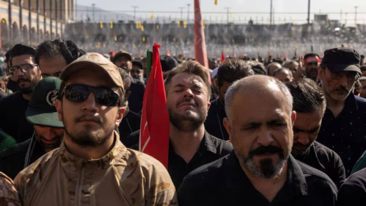 Three Sons of Iran's Slain Leader Khamenei Appear at Funeral, Successor Mojtaba Absent
