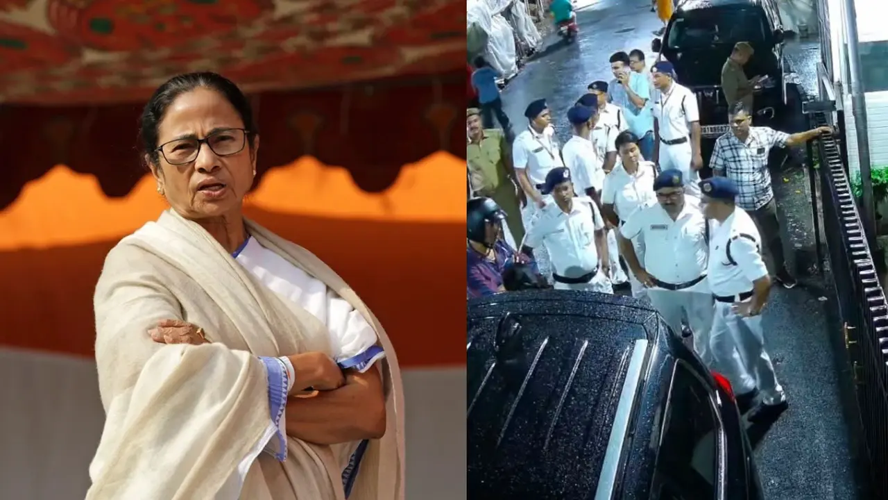 'ममता बनर्जी को हाउस अरेस्ट करने की कोशिश...', पूर्व CM के घर के बाहर केंद्रीय बलों की तैनाती पर भड़की TMC, बारुईपुर केस पर गरमाई सियासत TMC Attack BJP