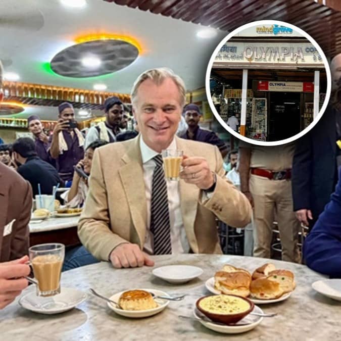 Tom Holland, Christopher Nolan and Matt Damon enjoyed chai and bun maska in Mumbai before The Odyssey premiere