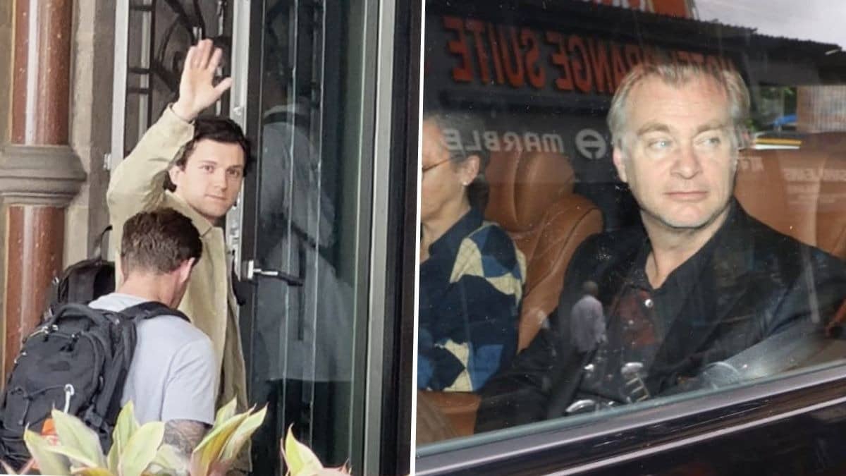 Tom Holland-Christopher Nolan in Mumbai