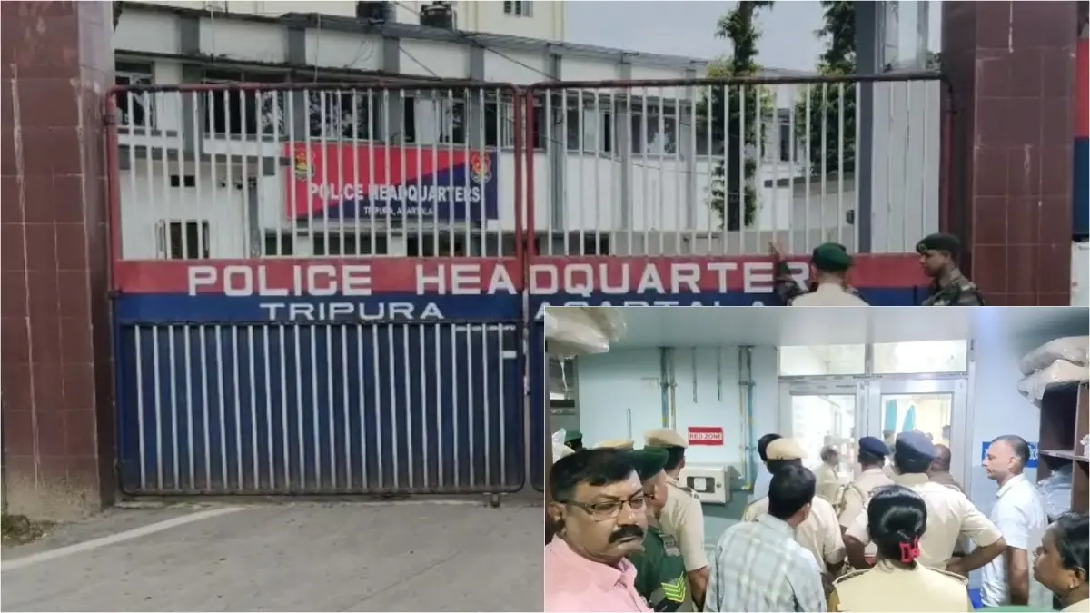 Tripura DGP Anurag Dhankar Found Dead at Police Headquarters in Agartala Tripura DGP Anurag Dhankar Found Dead at Police Headquarters in Agartala