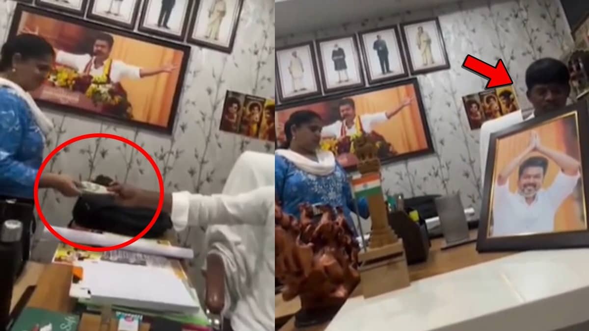 'True Face Exposed': TVK Bribery Video Surfaces As Vijay's 'No Corruption' Call Goes Viral