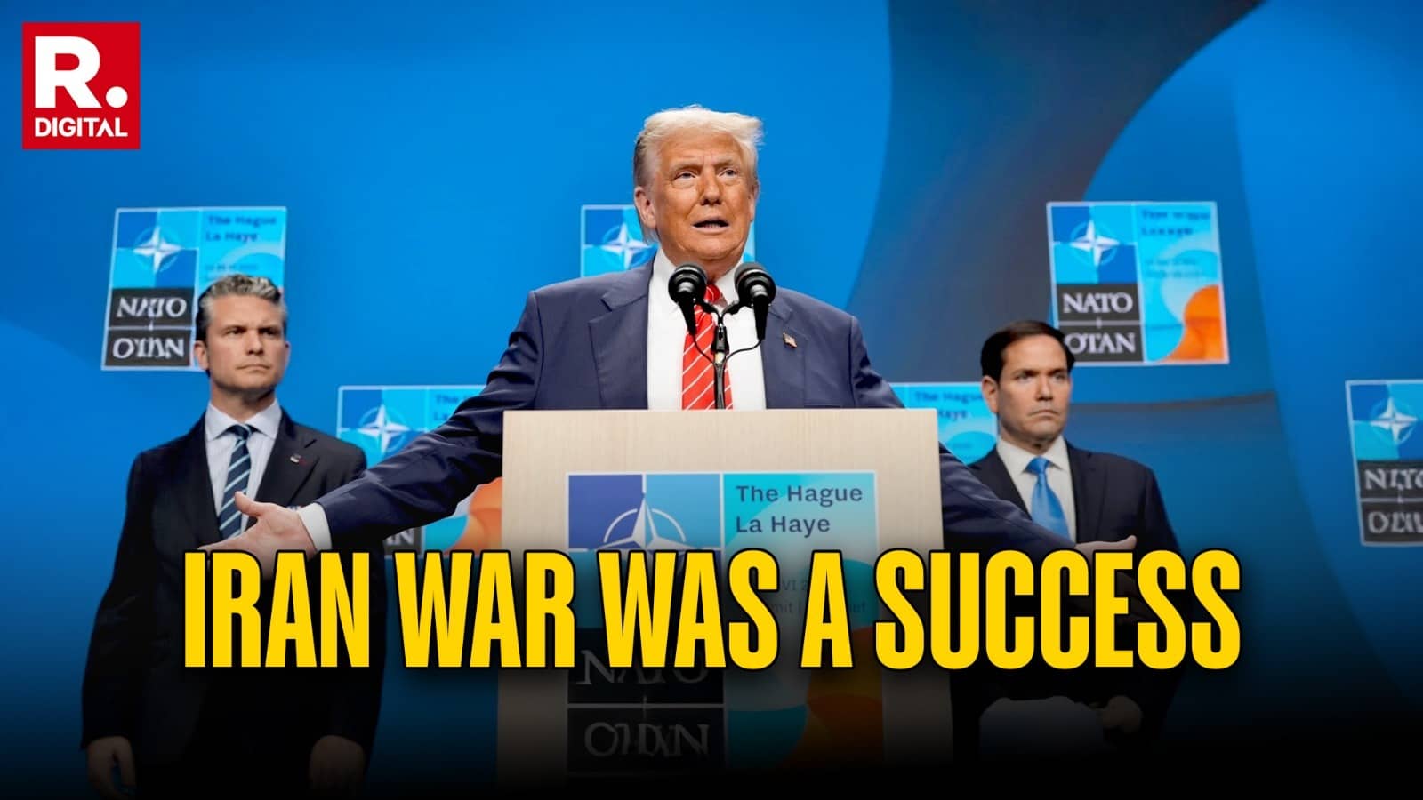 Trump Calls Iran War 'a Success,' Reiterates 'If I Wasn't President, Israel Wouldn't Exist,' While Calling Tehran's New Regime 'Rational'