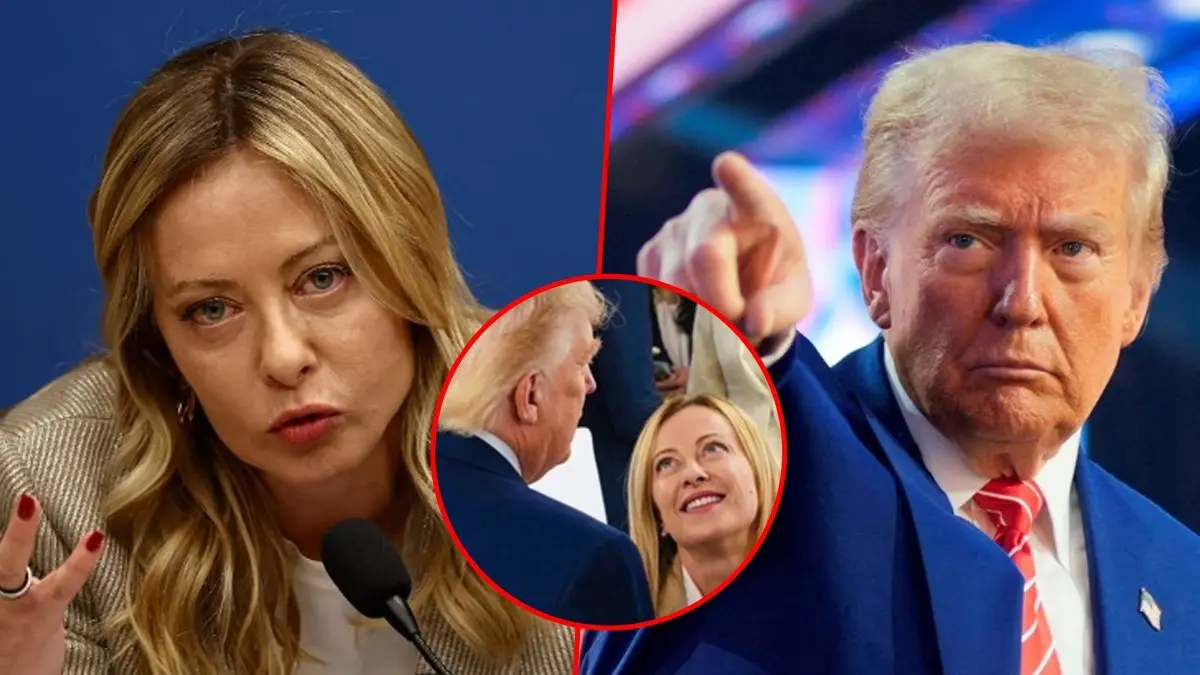 Trump Posts 'Restraining Order Needed' Meme With Meloni Photo, Reigniting Feud Ahead of NATO Summit Trump Posts 'Restraining Order Needed' Meme With Meloni Photo, Reigniting Feud Ahead of NATO Summit