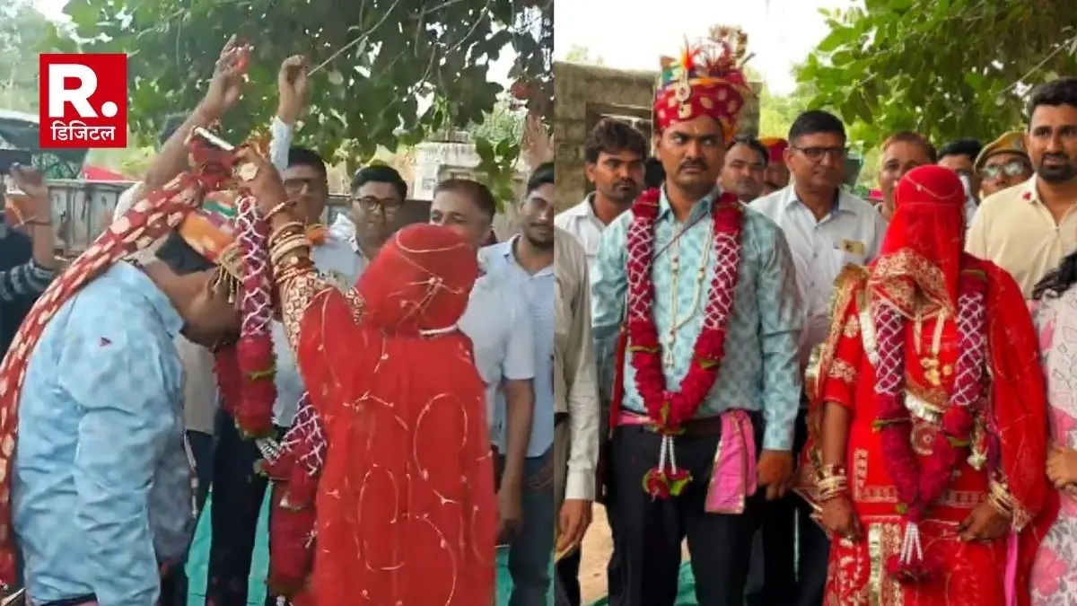Jodhpur: शहनाइयां बजी, मंत्र गूंजे और जेल के अंदर हो गई शादी, हाईकोर्ट की अनुमति से दो बंदियों ने लिए सात फेरे Unique wedding at Jodhpur Open Jail lifer prisoners marriage jodhpur high court