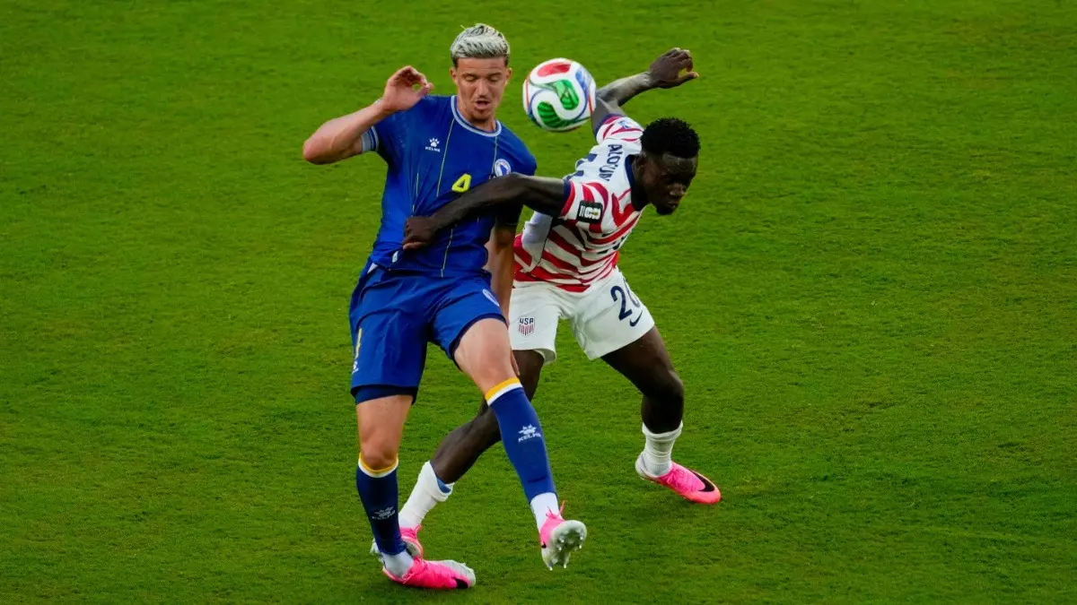 Lionel Messi Dragged Into Controversy Once Again! USA Star Folarin Balogun's Red Card Questioned In FIFA World Cup RO32 Clash United States' Folarin Balogun tackles Bosnia's Tarik Muharemovic